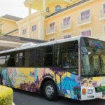 ディズニーセレブレーションホテルウィッシュの無料シャトルバス写真（画像引用元：Disney）
